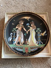 bradford exchange legend of king tut plates 'The Marriage of Tutankhamun'