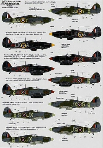 Xtradecal x72113 hawker - x72113,