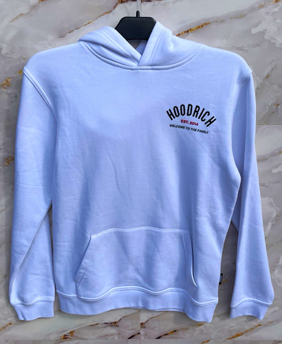 Hoodrich boys hoodie white - hoodrich,