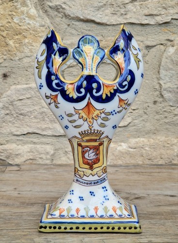 Antique geo martel faience - antique,