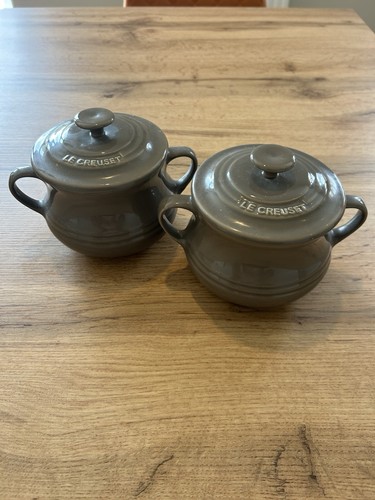 Pair creuset grey stoneware - grey,