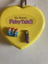 Vintage Polly pocket Disney Snow White & Seven Dwarfs Compact Play Set &Figures