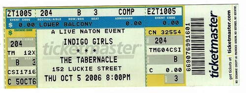 The indigo girls 06 - girls, 10/5/06
