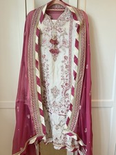 Asim Jofa Embroidered Chiffon