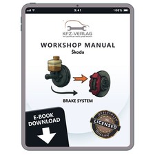 Skoda Octavia Type NX from 2019 Brake Systems Repair Workshop Manual PDF E-Book
