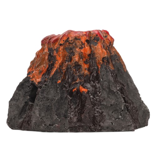 Aquarium volcano ornament - volcano,