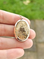 Antique Edwardian 9ct Back And