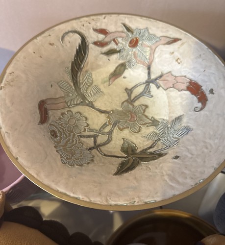 Brass bowl cream - brass,