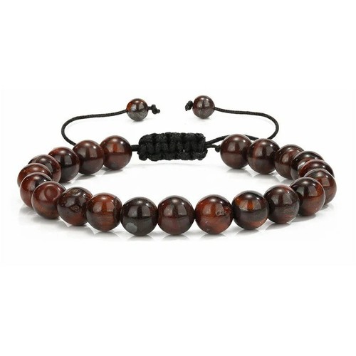 8mm natural tiger eye lava - tiger,