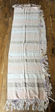 Victorian Grosgrain Silk Table Runner/ Shawl