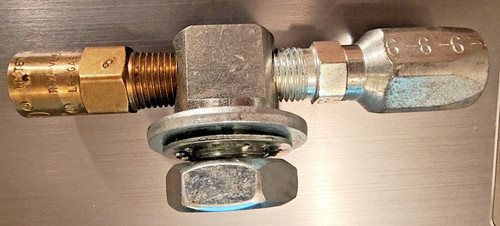 Solid fitting bulkhead - t,
