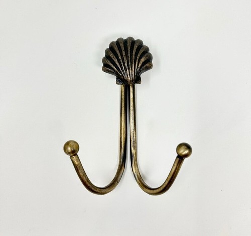 Double antique brass - double, sea-life