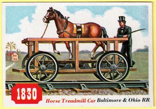 Vintage 1955 topps rails - topps,