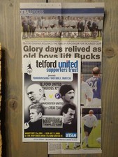 TELFORD UNITED HEROES XI v HARCHESTER UNITED 2004 Fundraising football match +