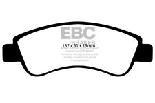 EBC Ultimax Front Brake Pads for Citroen DS3 1.6 TD (110 BHP) (2010 > 15)