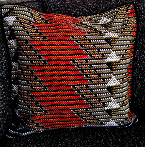 African print cushion cover - african,