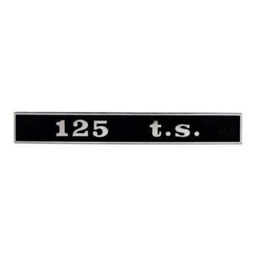 Piaggio vespa 125cc rear badge - 125cc,