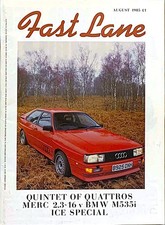 FAST LANE MAGAZINE AUG-1985 -