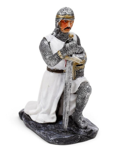 Crusader knight kneeling - knight,
