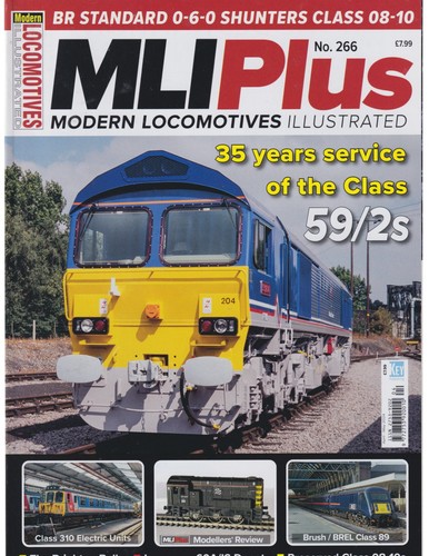 Modern locomotives illustrated - modern,