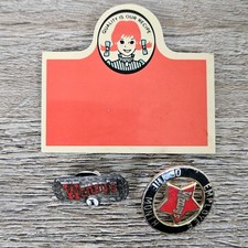 Vtg 80s Wendy's Employee Name
