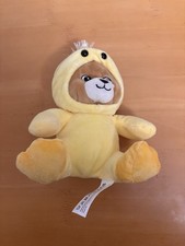Flying Tiger Teddy Bear In Chick Chicken Outfit Soft Plush Toy 6”
