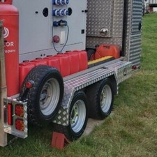 Bespoke Metal Aluminium Trailer Mudguards Pair, Twin Axle, Ifor Williams P0613