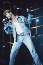 George Michael performing