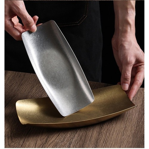 Boat shaped stainless steel - stainless,