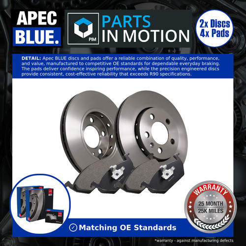 Vented brake discs and pads - vented,