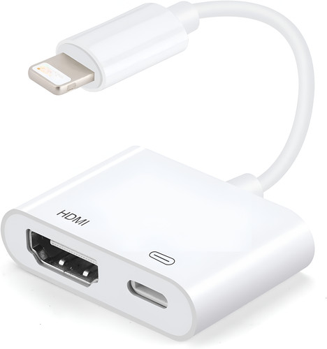 For apple lightening hdmi - apple, to