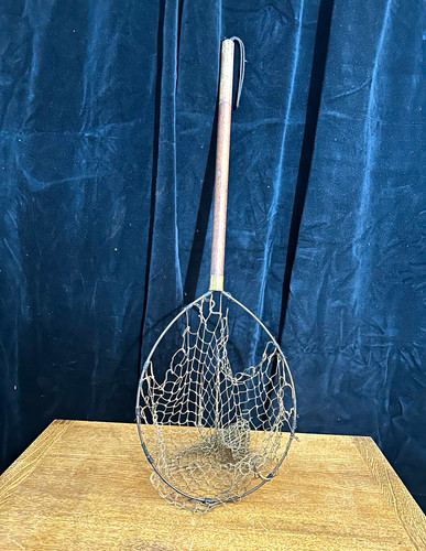 Vintage wood handled landing - vintage,