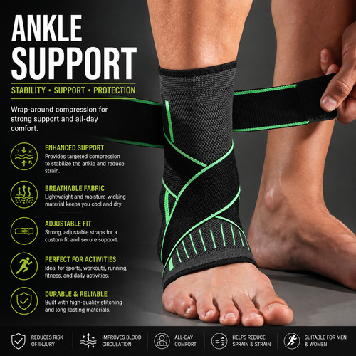 Ankle brace support - ankle,