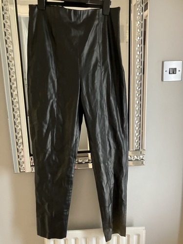 Zara black faux leather - black,