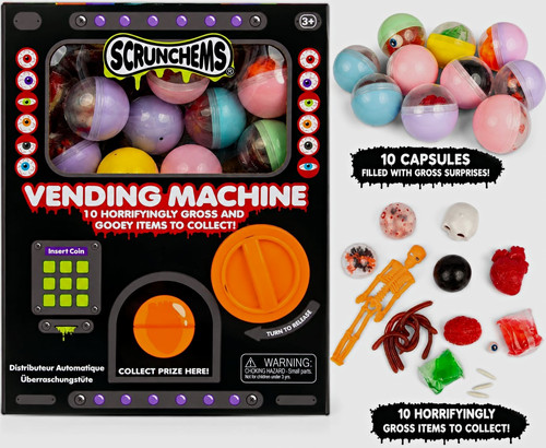 Scrunchems vending machine toy - vending,