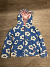Mini Boden Towelling Robe Hoodie Age 7-8