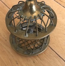 Vintage brass birdcage - ,, small