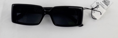 Black rectangle sunglasses - rectangle,