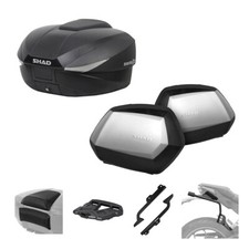 SHAD Case Kit SH58X and SH35 3P Suitcases for Kawasaki 1000 KLZ VERSYS 2019-2024