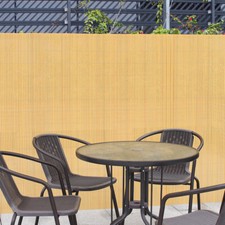 Yellow Garden Fence Panels