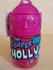 Super Holly Superhero Travel Spill Proof Drinks Bottle Container NEW BPA Free