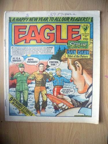 Comic eagle dan dare pilot - dan,