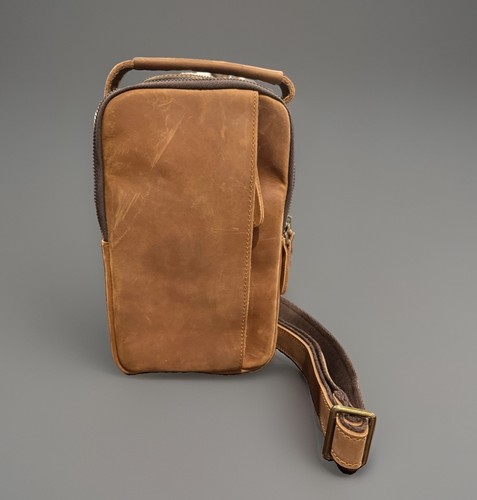 Mens leather sling bag chest - mens,