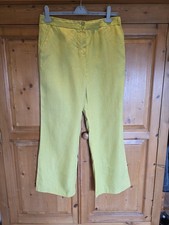 M&S Women's Lime Green Linen