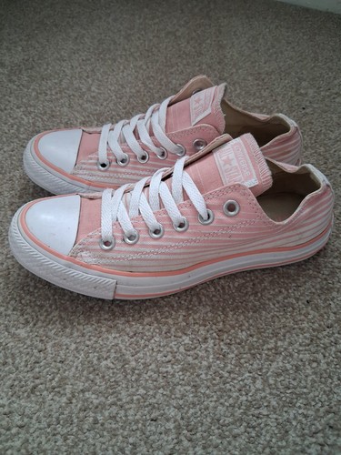 Converse peach white - converse, peach/white