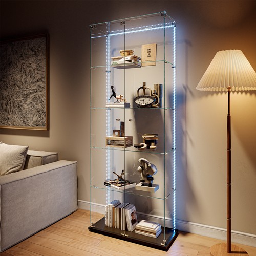 Glass display cabinet - glass,
