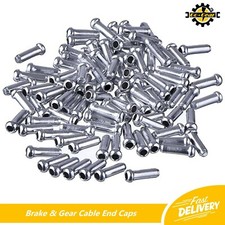 ALLOY CABLE END CAPS Brake Gear Crimps Tips Ferrules MTB Road Bikes Cycles