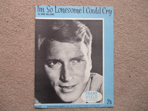 Frank ifield so - frank, i'm
