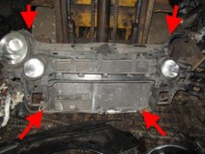 VW LUPO GTI RADIATOR PACK FRONT PANEL BUMPER BAR GENUINE ORIGINAL oem 77k miles