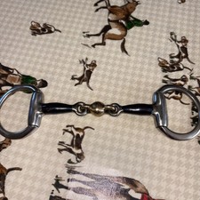 Eggbutt Snaffle Bit With  Lozenge. 5" (like bombers)